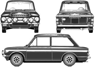 Hillman sunbeam imp copper - imp,,