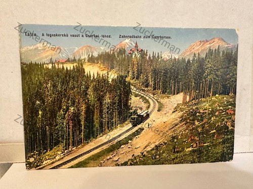 Postcard tatra fogaskreku - postcard, a