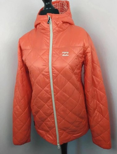 Billabong coral quilted puffer - quilted,