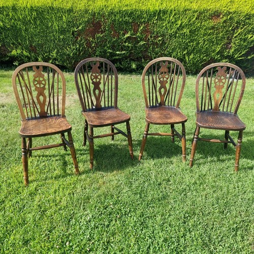Vintage dining chairs - dining, wheel
