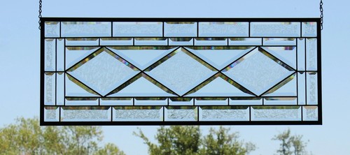 Beveled diamond clear - beveled,