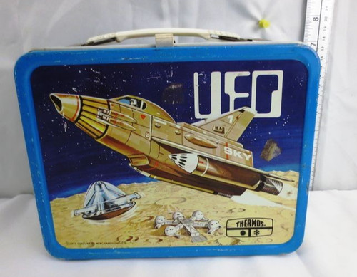 Ufo lunchbox vintage 1973 - lunchbox.,