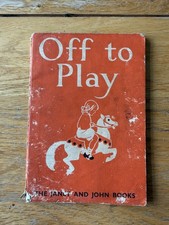 Vintage Janet And John Book
