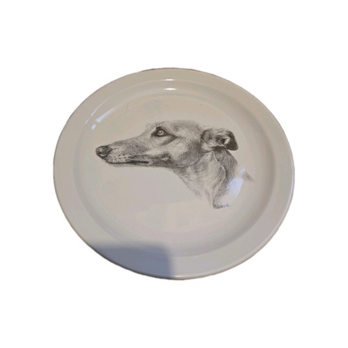 Fine porcelain plate with - fine,
