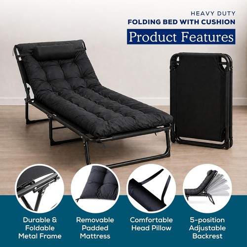 Sun lounger folding recliner - folding,