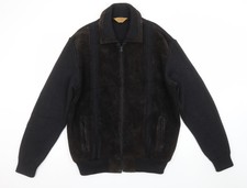 Gabicci Mens Black Leather