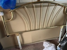 Lovely King Size Brass Headboard Excellent Condition. Collection Only