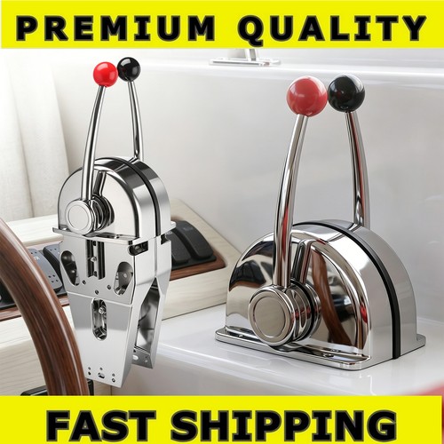 Boat dual control lever - dual, top