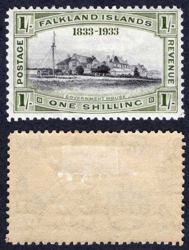 Falkland sg134 - sg134, 1/-