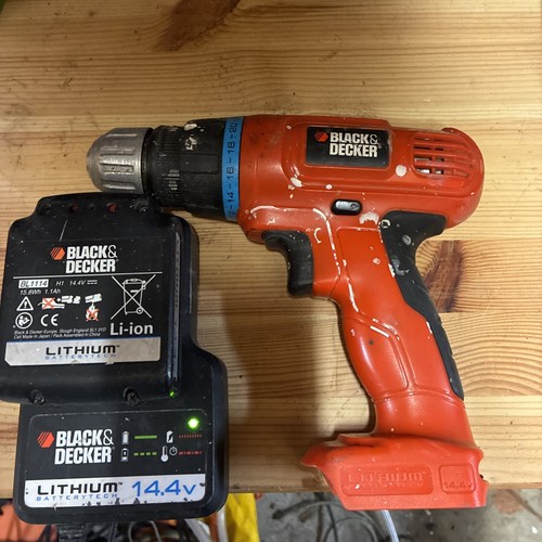 Black decker drill - drill, 14.4v