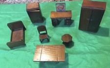 Vintage dolls house furniture - dolls,