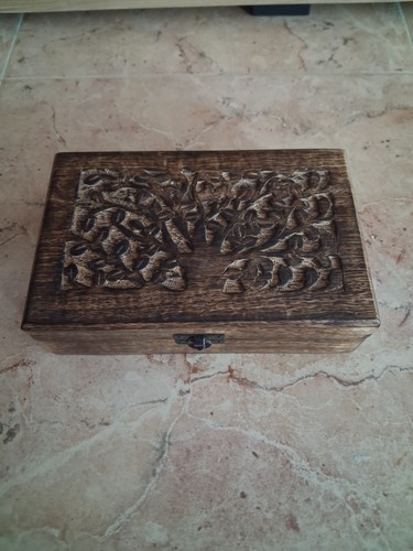 Carved wood tree life - tree, of