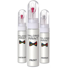 Touch Up Car Paint Pen Mixed By Registration Vehicle Reg Primer & Lacquer Set