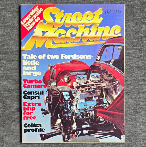 Street machine magazine - machine, july