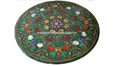 24'' Marble Granite Top Coffee
