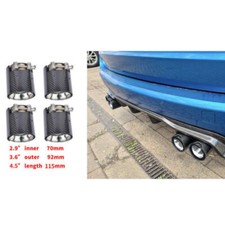 Carbon Fibre Exhaust Tips For