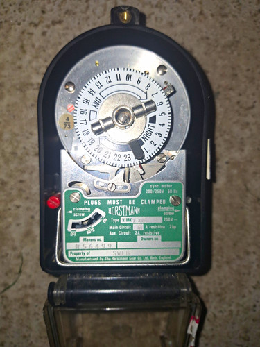 Horstmann vintage time switch - vintage,