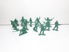 Vintage S.H. Toy Soldiers - American Army Miniature Models - Complete Set - (C)