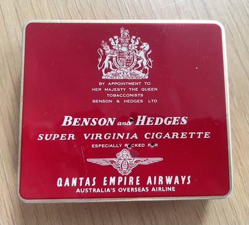 Benson hedges cigarette tin - &,