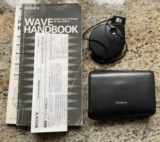 Sony ICF-SW100E Worldwide Receiver FM/LW/MW/SW, Manual Case & AN71 Antenna. VGC.