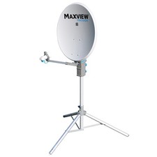 Maxview Precision 65cm Sky Q Dish & Tripod Caravans TV Reception - OPEN BOX