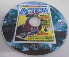 UK ACTION COMICS COLLECTION ON DVD ROM FULL RUN #1-87 + ALL ANNUALS & SPECIALS
