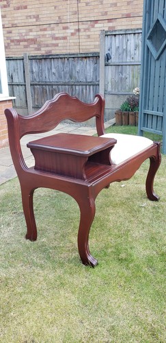 Telephone table with seat - table,
