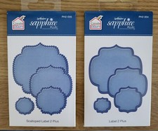 Spellbinders Sapphire Scalloped Labels 2 & Labels 2 Dies