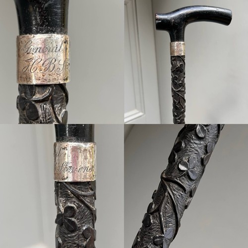 Antique walking stick henry - antique,