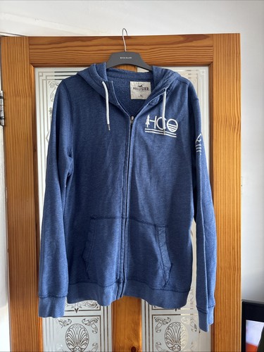 Men hollister blue zip - hollister, up