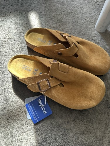 Birkenstock boston clogs brown - birkenstock,