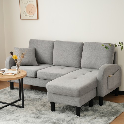 Seater shaped corner sofa - l-shaped,