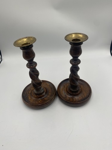 Pair early 20th wooden - 20th, c