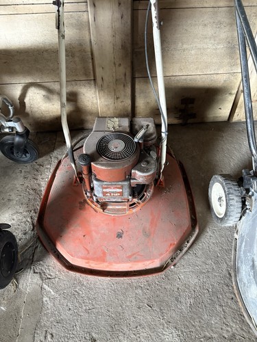 Old flymo petrol 4hp vintage - petrol,