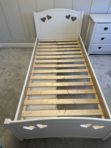 Habitat mia white single bed - habitat,