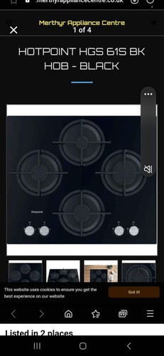 Hotpoint hob black - hotpoint,