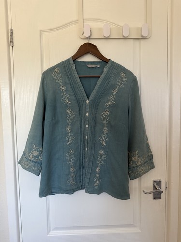 Per una blue linen - per,