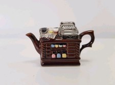 Vintage Paul Cardew Miniature Novelty Teapots Tea Shop Counter