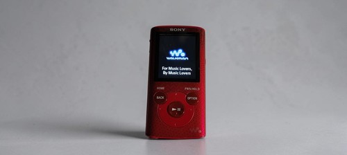 Sony nwz e384 walkman red - sony,