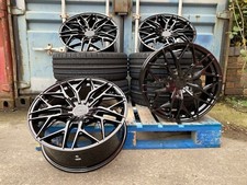 Gloss black vw transporter - black, 20"