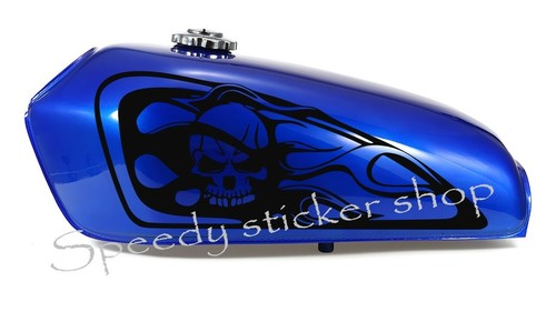 Skull fuel tank - tank, decals