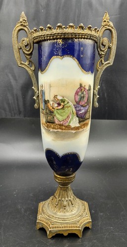 Antique hand painted porcelain - antique,