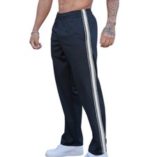 Mens Jogging Bottoms Striped