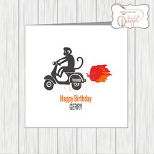 Personalised Scooter Birthday
