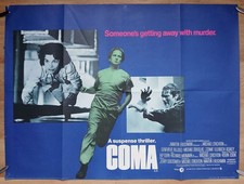 COMA (1978) original UK quad