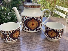 Midwinter Staffordshire " KISMET " Teapot & 2 cups JYOTI BHOMICK