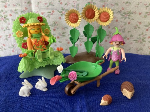 Playmobil fairy gardeners with - playmobil,