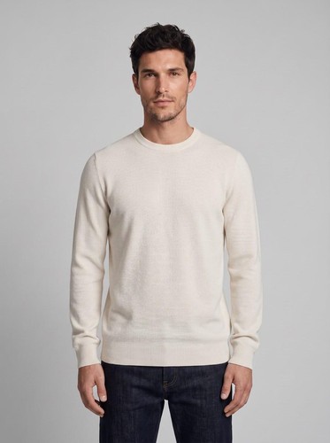 Hackett london men ecru knit - hackett,