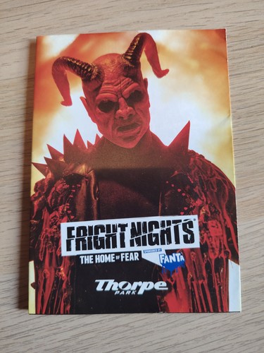 Thorpe park fright - park, 2025