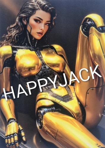 Sexy female android robot - sexy,